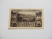 Notgeldas 25 pfennig ,Bad Suderode Vokietija ,1921 - nuotraukos Nr. 2