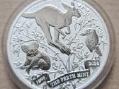 Kolekcinės sidabrinės monetos 1 oz proof - nuotraukos Nr. 6