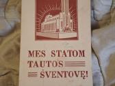 Mes statom tautos šventovę