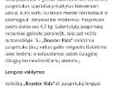 Elektrinis paspirtukas beaster kids - nuotraukos Nr. 3