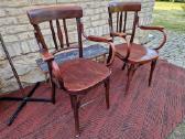 Vintažiniai Thonet bukmedžio krėslai - nuotraukos Nr. 3