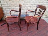 Vintažiniai Thonet bukmedžio krėslai - nuotraukos Nr. 4
