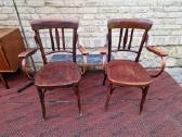 Vintažiniai Thonet bukmedžio krėslai - nuotraukos Nr. 6