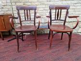 Vintažiniai Thonet bukmedžio krėslai - nuotraukos Nr. 10