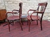 Vintažiniai Thonet bukmedžio krėslai - nuotraukos Nr. 11