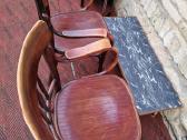 Vintažiniai Thonet bukmedžio krėslai - nuotraukos Nr. 16