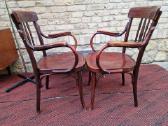 Vintažiniai Thonet bukmedžio krėslai - nuotraukos Nr. 17