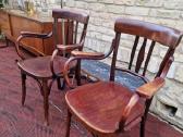 Vintažiniai Thonet bukmedžio krėslai - nuotraukos Nr. 21
