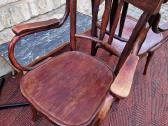 Vintažiniai Thonet bukmedžio krėslai - nuotraukos Nr. 22