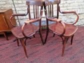 Vintažiniai Thonet bukmedžio krėslai - nuotraukos Nr. 23
