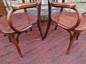 Vintažiniai Thonet bukmedžio krėslai - nuotraukos Nr. 28