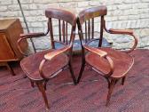 Vintažiniai Thonet bukmedžio krėslai - nuotraukos Nr. 31