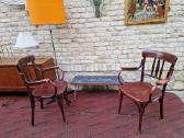 Vintažiniai Thonet bukmedžio krėslai - nuotraukos Nr. 32