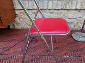 Vintažinė mid century sulankstoma kėdė