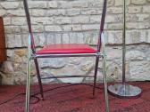 Vintažinė mid century sulankstoma kėdė - nuotraukos Nr. 7