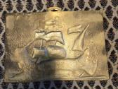 Paveikslas, bareljefas, bronza, žalvaris, marina - nuotraukos Nr. 3