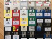 80 Įvairių Fdd Floppy diskų su dėžute - nuotraukos Nr. 6