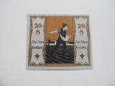 Notgeldas 20 pfennig , Tonndorf Vokietija , 1921 - nuotraukos Nr. 2