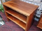 Vintažinis mid century riešuto patefono staliukas - nuotraukos Nr. 17