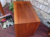 Vintažinis mid century riešuto patefono staliukas - nuotraukos Nr. 20