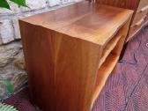 Vintažinis mid century riešuto patefono staliukas - nuotraukos Nr. 24