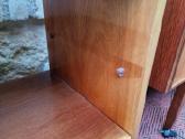 Vintažinis mid century riešuto patefono staliukas - nuotraukos Nr. 31