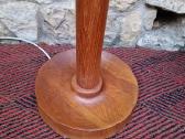 Vintažinis mid century tikmedžio toršeras - nuotraukos Nr. 6