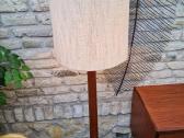 Vintažinis mid century tikmedžio toršeras - nuotraukos Nr. 13