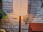 Vintažinis mid century tikmedžio toršeras - nuotraukos Nr. 26