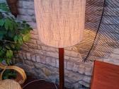 Vintažinis mid century tikmedžio toršeras - nuotraukos Nr. 28