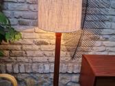 Vintažinis mid century tikmedžio toršeras - nuotraukos Nr. 29