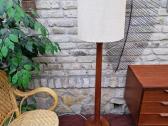 Vintažinis mid century tikmedžio toršeras - nuotraukos Nr. 31