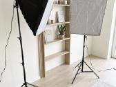 2 vnt softbox lempos apšvietimas fotografijai