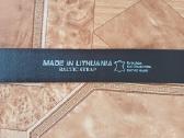 Rudas odinis diržas (naujas) 105 dydis - nuotraukos Nr. 3