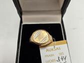 Auksinis žiedas - 331 Eur.