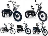 Triratis elektrinis dviratis Motiro Fatbike