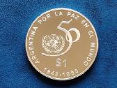 Argentina 1 pesas 1995 Un
