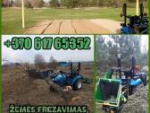 Žemės frezavimas, šakų smulkinimas ir kt. Klaipėda