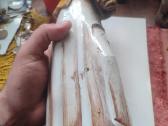 Vintažinė grojančios mergaitės medinė statula - nuotraukos Nr. 4