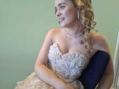 Dizainerio šventinė suknelė