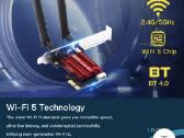 WiFi pci + Bt plokste - nuotraukos Nr. 2