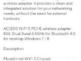 WiFi pci + Bt plokste - nuotraukos Nr. 4