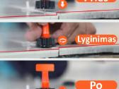 Išlyginimo sistema Neo Tools, rinkinyje 50 vnt. - nuotraukos Nr. 2