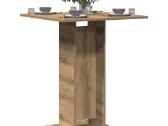 Bistro staliukas, artisano ąžuolo spalvos 60x60x75 - nuotraukos Nr. 3