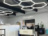 Hexagon LED Korio tipo šešiakampis apšvietimas 5he - nuotraukos Nr. 8