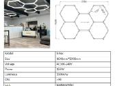 Hexagon LED Korio tipo šešiakampis apšvietimas 5he - nuotraukos Nr. 13