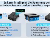 12-24v Inverteris 220v Pure sine wave 6000w - nuotraukos Nr. 4