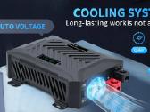 12-24v Inverteris 220v Pure sine wave 6000w - nuotraukos Nr. 6