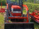 Kubota traktorius mini trasu barstytuvas ekologine - nuotraukos Nr. 4