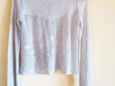 Marc Lauge beige soft cardigan shimmer aesthetic M - nuotraukos Nr. 3